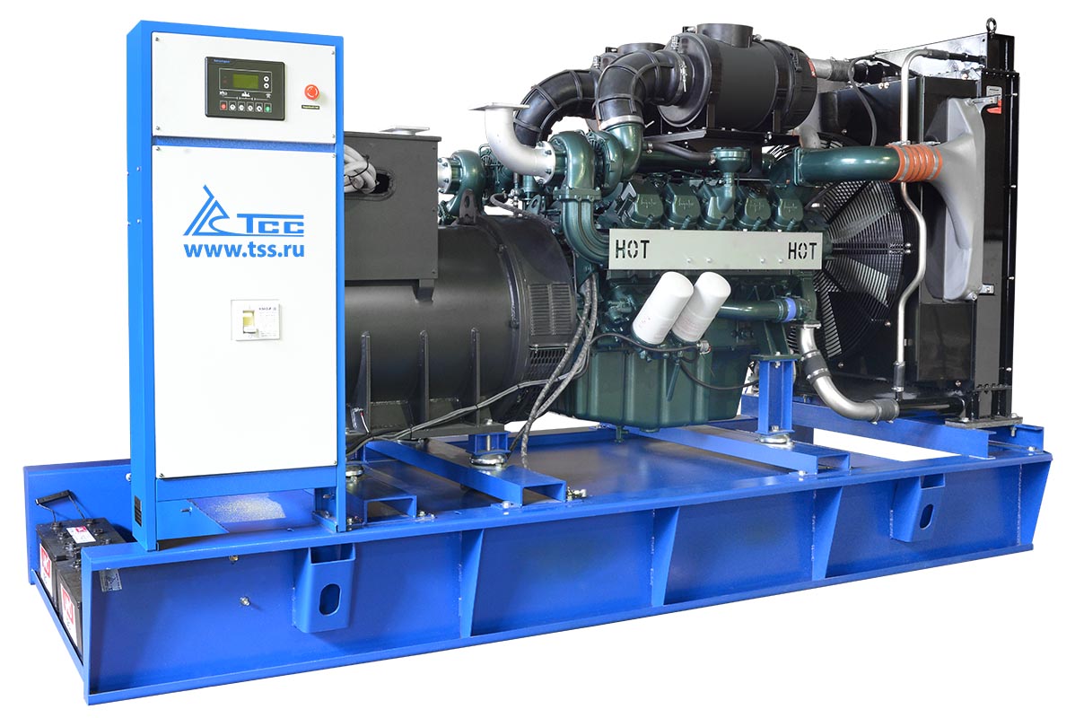 Дизельный генератор ТСС АД-500С-Т400-1РМ17 (Mecc Alte, DP180LB) 